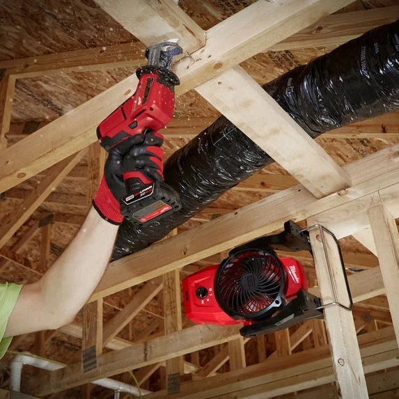 Milwaukee Tools Milwaukee M12 Mounting Fan 0820-20 13 Milwaukee Tools Milwaukee M12 Mounting Fan 0820-20 - Image 11