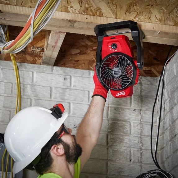 Milwaukee Tools Milwaukee M12 Mounting Fan 0820-20 10 Milwaukee Tools Milwaukee M12 Mounting Fan 0820-20 - Image 8