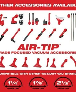 Milwaukee Tools Milwaukee M18 Cordless 2 Gallon Wet/Dry HEPA Vacuum 0880-20 13 Milwaukee Tools Milwaukee M18 Cordless 2 Gallon Wet/Dry HEPA Vacuum 0880-20 -Milwaukee Tool-shop 0880 20 5