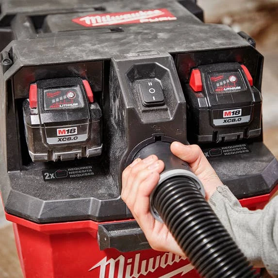 Milwaukee Tools Milwaukee M18 FUEL 9 Gallon Dual-Battery Wet/Dry Vacuum 0920-20 7 Milwaukee Tools Milwaukee M18 FUEL 9 Gallon Dual-Battery Wet/Dry Vacuum 0920-20 - Image 5