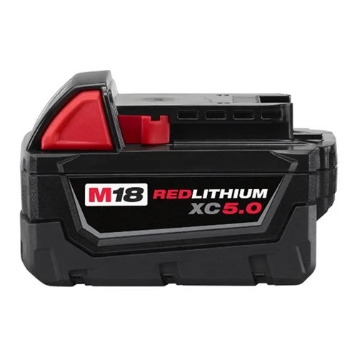 Milwaukee Tools Milwaukee M18 Red Lithium 5.0 Ah XC Battery 48-11-1850 5 Milwaukee Tools Milwaukee M18 Red Lithium 5.0 Ah XC Battery 48-11-1850 - Image 3