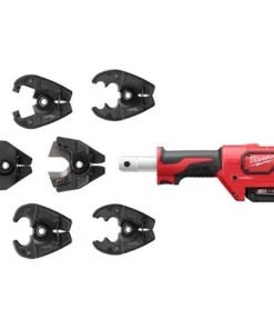 Milwaukee Tools Milwaukee M18 Utility Crimper FORCELOGIC 6-Ton D3 Grooves & Fixed BG Die (2.0Ah) Kit 2678-22BG -Milwaukee Tool-shop 15057 4 w6zimjhqtibd9zbs