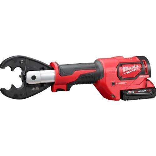 Milwaukee Tools Milwaukee M18 Utility Crimper FORCELOGIC 6-Ton D3 Grooves & Fixed O Die (2.0Ah) Kit 2678-22O 5 Milwaukee Tools Milwaukee M18 Utility Crimper FORCELOGIC 6-Ton D3 Grooves & Fixed O Die (2.0Ah) Kit 2678-22O - Image 3