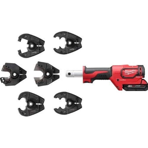 Milwaukee Tools Milwaukee M18 Utility Crimper FORCELOGIC 6-Ton D3 Grooves & Fixed O Die (2.0Ah) Kit 2678-22O 6 Milwaukee Tools Milwaukee M18 Utility Crimper FORCELOGIC 6-Ton D3 Grooves & Fixed O Die (2.0Ah) Kit 2678-22O - Image 4