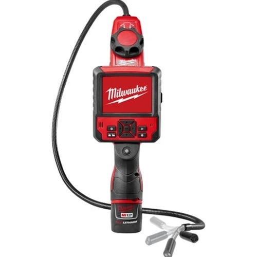 Milwaukee Tools Milwaukee M12 M-SPECTOR FLEX 3' Inspection Camera Cable W/ PIVOTVIEW Kit 2317-21 4 Milwaukee Tools Milwaukee M12 M-SPECTOR FLEX 3' Inspection Camera Cable W/ PIVOTVIEW Kit 2317-21 - Image 2