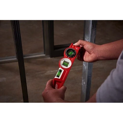 Milwaukee Tools Milwaukee 10" Die Cast Torpedo Level With 360 Degree Locking Vial 48-22-5210 5 Milwaukee Tools Milwaukee 10" Die Cast Torpedo Level With 360 Degree Locking Vial 48-22-5210 - Image 3