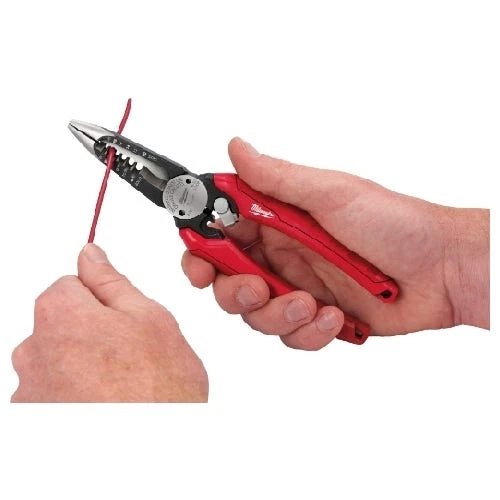 Milwaukee Tools Milwaukee Combination 6-N-1 Wire Stipper Pliers 48-22-3079 6 Milwaukee Tools Milwaukee Combination 6-N-1 Wire Stipper Pliers 48-22-3079 - Image 4