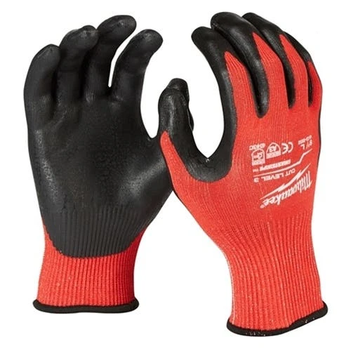 Milwaukee Tools Milwaukee Cut Level A3 Dipped Gloves - 48-22-8930 10 Milwaukee Tools Milwaukee Cut Level A3 Dipped Gloves - 48-22-8930 - Image 8