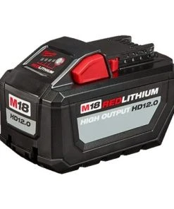 Milwaukee Tools Milwaukee M18 Red Lithium 12.0Ah High Output Battery Pack W/ Charger 48-59-1200 -Milwaukee Tool-shop 19038 2 3lte1luia1uwejvu