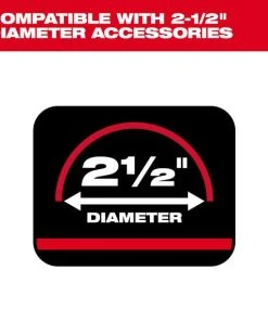 Milwaukee Tools Milwaukee 2-1/2" X 9' Flexible Hose 49-90-2006 -Milwaukee Tool-shop 2 12 vacuum accessory diameter