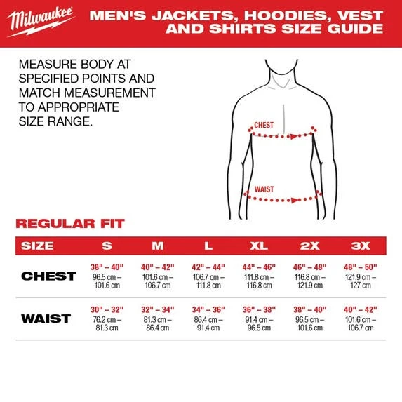 Milwaukee Tools Milwaukee M12 Heated QUIETSHELL Jacket Kit 224C-21 12 Milwaukee Tools Milwaukee M12 Heated QUIETSHELL Jacket Kit 224C-21 - Image 10