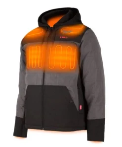 Milwaukee Tools Milwaukee M12 Gray Heat AXIS Hooded Jacket Kit 205G-21 -Milwaukee Tool-shop 205g 21 4