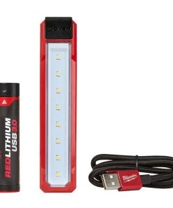 Milwaukee Tools Milwaukee REDLITHIUM USB ROVER Rechargeable 445 Lumen Pocket Flood Light (3.0Ah) Kit 2112-21