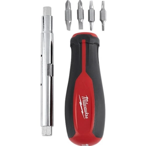 Milwaukee Tools Milwaukee 11-in-1 Screwdriver Phillip Slot Torx Square Driver 48-22-2761 4 Milwaukee Tools Milwaukee 11-in-1 Screwdriver Phillip Slot Torx Square Driver 48-22-2761 - Image 2