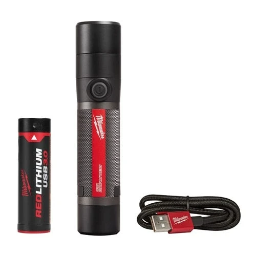Milwaukee Tools Milwaukee USB Rechargable 800-Lumen Compact Flashlight 2160-21 3 Milwaukee Tools Milwaukee USB Rechargable 800-Lumen Compact Flashlight 2160-21