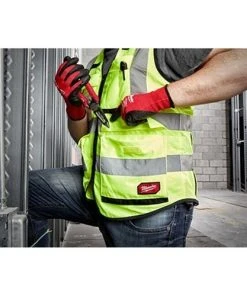 Milwaukee Tools Milwaukee Class 2 High Visibility 15 Pocket Yellow ANSI Performance Safety Vest - Large/XL 48-73-5042 15 Milwaukee Tools Milwaukee Class 2 High Visibility 15 Pocket Yellow ANSI Performance Safety Vest - Large/XL 48-73-5042 -Milwaukee Tool-shop 22078 3 7wlcjnrgt7ba6pmy 1