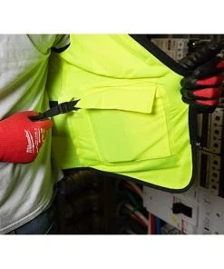 Milwaukee Tools Milwaukee Class 2 High Visibility 15 Pocket Yellow ANSI Performance Safety Vest - Small/Medium 48-73-5041 16 Milwaukee Tools Milwaukee Class 2 High Visibility 15 Pocket Yellow ANSI Performance Safety Vest - Small/Medium 48-73-5041 -Milwaukee Tool-shop 22078 4 0du2tvxmryl0zqcn 3