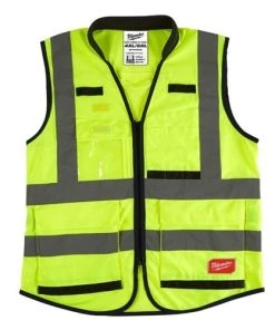 Milwaukee Tools Milwaukee Class 2 High Visibility 15 Pocket Yellow ANSI Performance Safety Vest - Small/Medium 48-73-5041 19 Milwaukee Tools Milwaukee Class 2 High Visibility 15 Pocket Yellow ANSI Performance Safety Vest - Small/Medium 48-73-5041 -Milwaukee Tool-shop 22078 lfuwntzhzc575c37 3