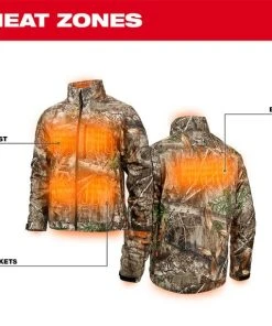 Milwaukee Tools Milwaukee M12 Heated QUIETSHELL Jacket Kit 224C-21 19 Milwaukee Tools Milwaukee M12 Heated QUIETSHELL Jacket Kit 224C-21 -Milwaukee Tool-shop 224c 21 6