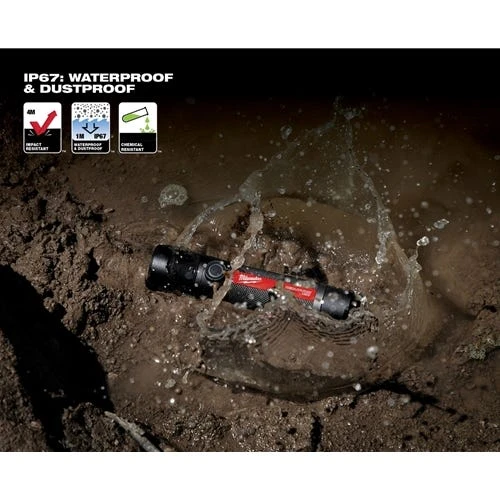 Milwaukee Tools Milwaukee USB Rechargable 800-Lumen Compact Flashlight 2160-21 9 Milwaukee Tools Milwaukee USB Rechargable 800-Lumen Compact Flashlight 2160-21 - Image 7