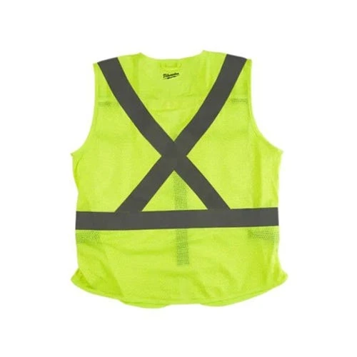 Milwaukee Tools Milwaukee Class 2 High Visibility 10 Pocket Yellow ANSI & CSA Safety Vest - 4XL/5XL 48-73-5064 6 Milwaukee Tools Milwaukee Class 2 High Visibility 10 Pocket Yellow ANSI & CSA Safety Vest - 4XL/5XL 48-73-5064 - Image 4