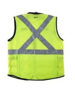Milwaukee Tools Milwaukee Class 2 High Visibility 15 Pocket Yellow ANSI & CSA Performance Safety Vest - 2XL/3XL 48-73-5083 -Milwaukee Tool-shop 23562 3 w9lgajqk6ocls33j 2