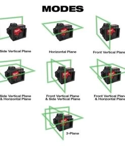 Milwaukee Tools Milwaukee M12 Green 360° 3-Plane Laser Kit 3632-21 -Milwaukee Tool-shop 23600 4 hxuke2blgshulglq