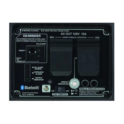 Honda Power Equipment Honda EU2200i Companion 2200 Watt Inverter Generator 30A W/ Co-Minder Detection System EU2200TAN1 5 Honda Power Equipment Honda EU2200i Companion 2200 Watt Inverter Generator 30A W/ Co-Minder Detection System EU2200TAN1 - Image 3