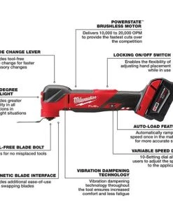 Milwaukee Tools Milwaukee M18 FUEL Oscillating Multi-Tool (Bare Tool) 2836-20 -Milwaukee Tool-shop 23670 3 gjfb5shsopt0blu6
