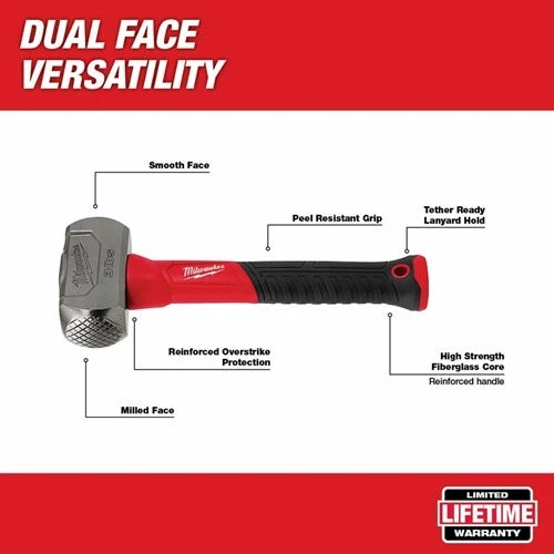 Milwaukee Tools Milwaukee 3 Lb Fiberglass Drilling Hammer 48-22-9310 7 Milwaukee Tools Milwaukee 3 Lb Fiberglass Drilling Hammer 48-22-9310 - Image 5
