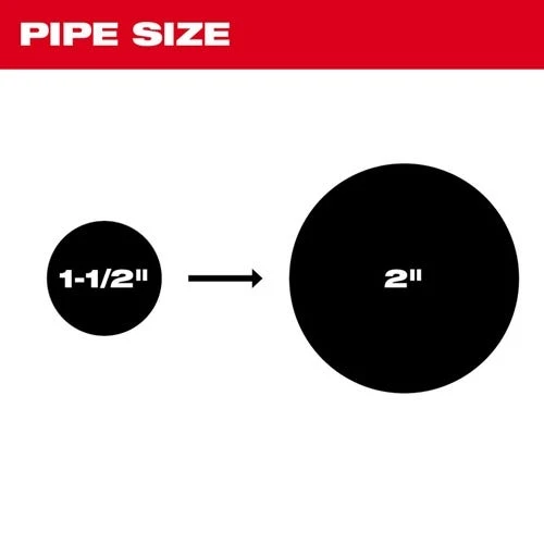 Milwaukee Tools Milwaukee Drop Head Bulb Auger For Milwaukee 5/8" Sectional Cable 48-53-3811 5 Milwaukee Tools Milwaukee Drop Head Bulb Auger For Milwaukee 5/8" Sectional Cable 48-53-3811 - Image 3