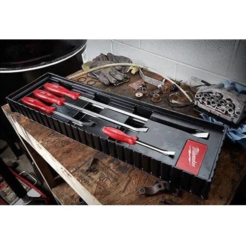 Milwaukee Tools Milwaukee 4 Piece Pry Bar Set 48-22-9214 5 Milwaukee Tools Milwaukee 4 Piece Pry Bar Set 48-22-9214 - Image 3