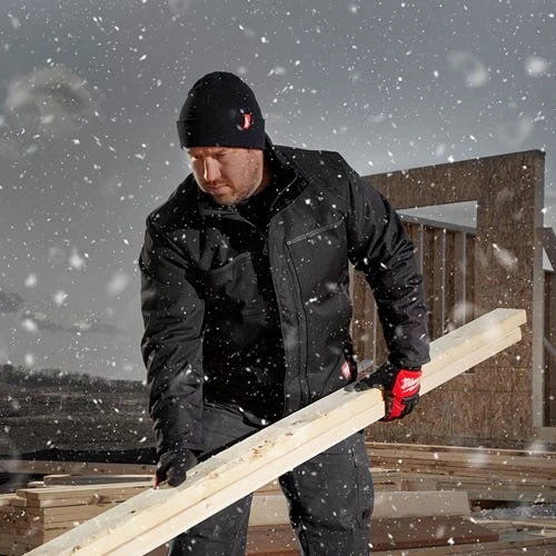 Milwaukee Tools Milwaukee Acrylic Cuffed Beanie - Black 506B 6 Milwaukee Tools Milwaukee Acrylic Cuffed Beanie - Black 506B - Image 4