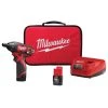 Milwaukee Tools Milwaukee M12 1/4" Hex Screwdriver (1.5Ah) Kit 2401-22 1 Milwaukee Tools Milwaukee M12 1/4" Hex Screwdriver (1.5Ah) Kit 2401-22 -Milwaukee Tool-shop 2401 22