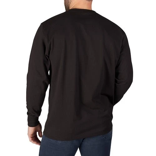 Milwaukee Tools Milwaukee Heavy Duty Long Sleeve Black Pocket T-Shirt 602B 8 Milwaukee Tools Milwaukee Heavy Duty Long Sleeve Black Pocket T-Shirt 602B - Image 6