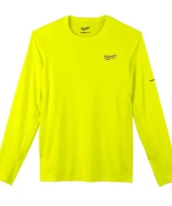 Milwaukee Tools Milwaukee WORKSKIN Lightweight Performance Long Sleeve High Visibility Shirt 415HV