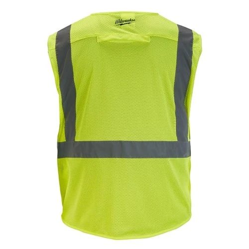 Milwaukee Tools Milwaukee Class 2 Non-Breakaway High Visibility Orange Mesh Safety Vest - 4XL/5XL 48-73-5118 5 Milwaukee Tools Milwaukee Class 2 Non-Breakaway High Visibility Orange Mesh Safety Vest - 4XL/5XL 48-73-5118 - Image 3