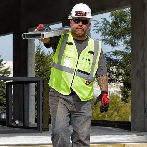 Milwaukee Tools Milwaukee Class 2 Non-Breakaway High Visibility Orange Mesh Safety Vest - 2XL/3XL 48-73-5117 6 Milwaukee Tools Milwaukee Class 2 Non-Breakaway High Visibility Orange Mesh Safety Vest - 2XL/3XL 48-73-5117 - Image 4