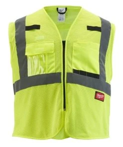 Milwaukee Tools Milwaukee Class 2 Non-Breakaway High Visibility Orange Mesh Safety Vest - Small/Medium 48-73-5115