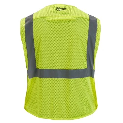 Milwaukee Tools Milwaukee Class 2 Breakaway High Visibility Orange Mesh Safety Vest - Large/XL 48-73-5126 5 Milwaukee Tools Milwaukee Class 2 Breakaway High Visibility Orange Mesh Safety Vest - Large/XL 48-73-5126 - Image 3