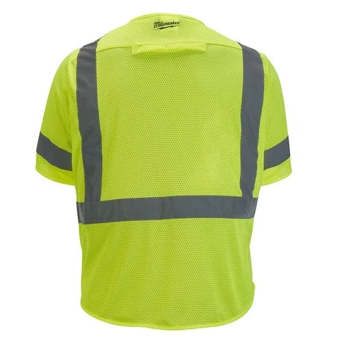 Milwaukee Tools Milwaukee Class 3 High Visibility Orange Mesh Safety Vest - 2XL/3XL 48-73-5137 5 Milwaukee Tools Milwaukee Class 3 High Visibility Orange Mesh Safety Vest - 2XL/3XL 48-73-5137 - Image 3