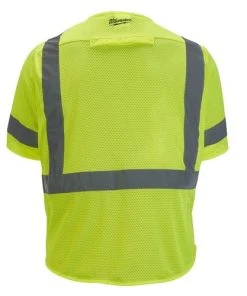 Milwaukee Tools Milwaukee Class 3 High Visibility Yellow Mesh Safety Vest - Large/XL 48-73-5132 11 Milwaukee Tools Milwaukee Class 3 High Visibility Yellow Mesh Safety Vest - Large/XL 48-73-5132 -Milwaukee Tool-shop 24562 2 bvrqmkmvplsneokz 3