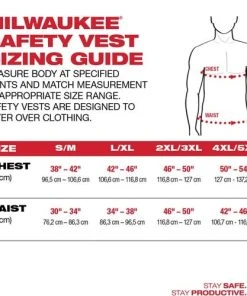 Milwaukee Tools Milwaukee Class 3 High Visibility Orange Mesh Safety Vest - 4XL/5XL 48-73-5138 14 Milwaukee Tools Milwaukee Class 3 High Visibility Orange Mesh Safety Vest - 4XL/5XL 48-73-5138 -Milwaukee Tool-shop 24562 5 yqnlsqykhs83lbsk 5