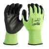 Milwaukee Tools Milwaukee High-Visibility Cut Level 3 Polyurethane Dipped Gloves - Small 48-73-8930 -Milwaukee Tool-shop 24614 cencptvxchf1psch 2