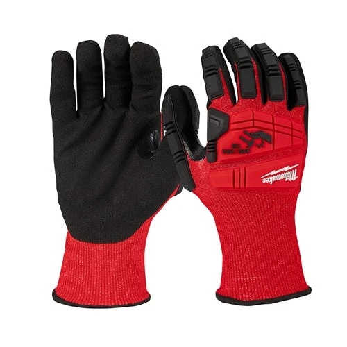 Milwaukee Tools Milwaukee Impact Cut Level 3 Nitrile Dipped Gloves - Medium 48-22-8971 3 Milwaukee Tools Milwaukee Impact Cut Level 3 Nitrile Dipped Gloves - Medium 48-22-8971