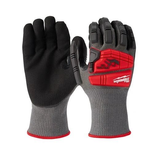 Milwaukee Tools Milwaukee Impact Cut Level 5 Nitrile Dipped Gloves - Small 48-22-8980 4 Milwaukee Tools Milwaukee Impact Cut Level 5 Nitrile Dipped Gloves - Small 48-22-8980 - Image 2