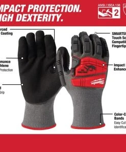 Milwaukee Tools Milwaukee Impact Cut Level 5 Nitrile Dipped Gloves - 2X 48-22-8984 -Milwaukee Tool-shop 24620 5 f33j0fwdavf2zobv 3