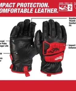 Milwaukee Tools Milwaukee Impact Cut Level 5 Goatskin Leather Gloves - XL 48-22-8783 -Milwaukee Tool-shop 24627 5 fdai0nklijn8royk