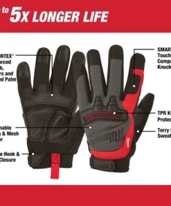 Milwaukee Tools Milwaukee Demolition Gloves - XL 48-22-8733 -Milwaukee Tool-shop 24644 5 eq6psjelchkfxm7a