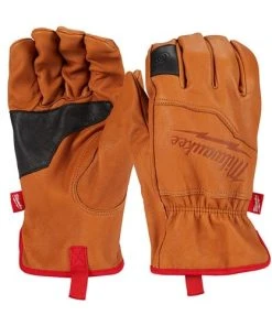 Milwaukee Tools Milwaukee Goatskin Leather Gloves - 2X 48-73-0014